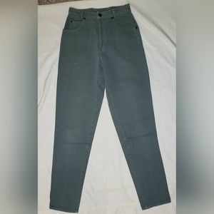 Vintage Seasons Sport faded green grey denim size 6 jeans